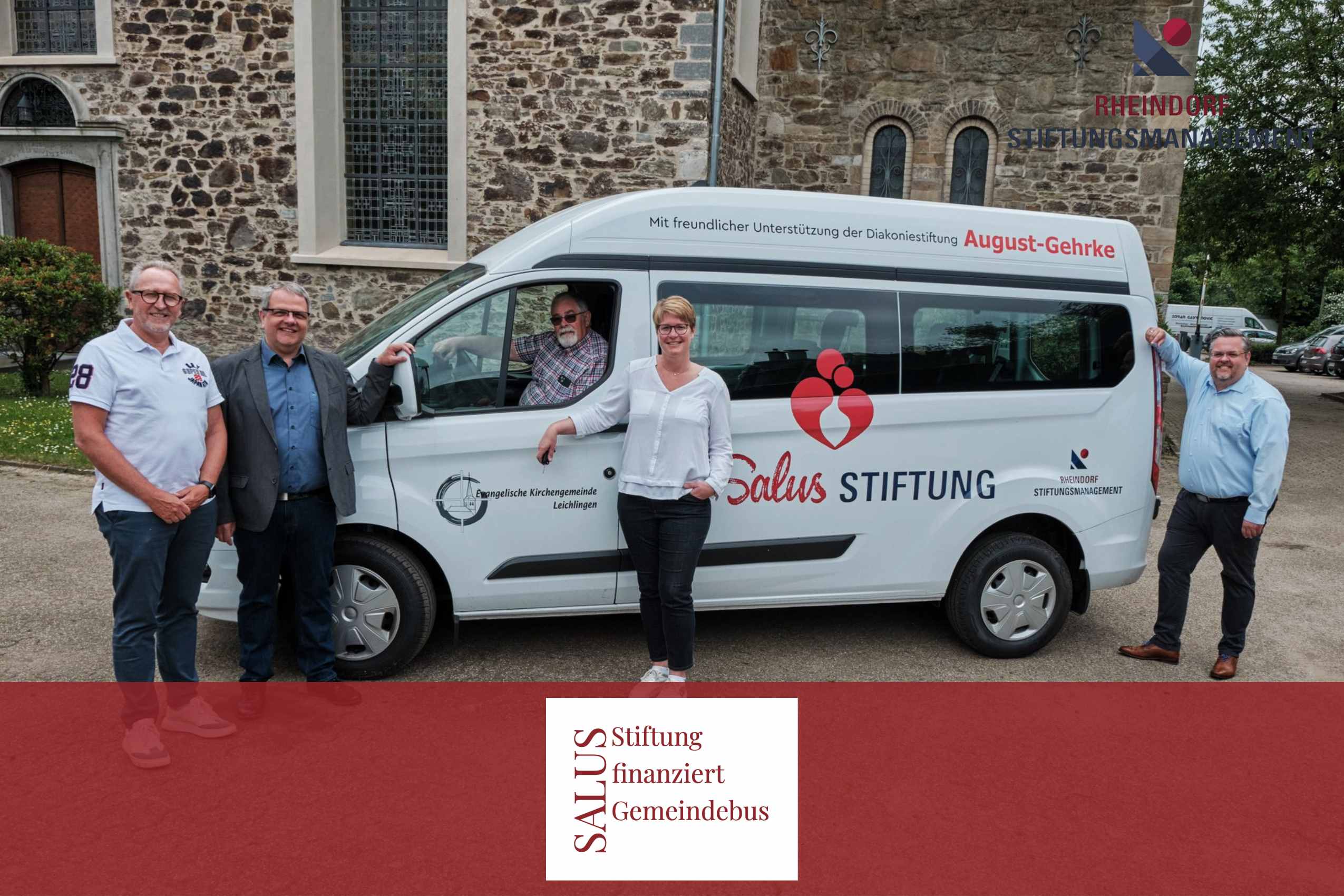 Salus Stiftung finanziert Gemeindebus