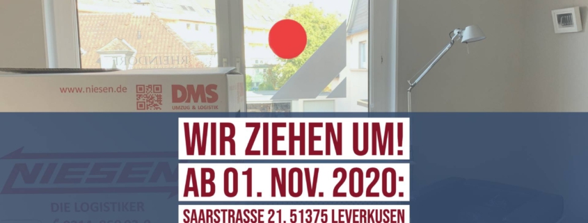 Wir ziehen um!