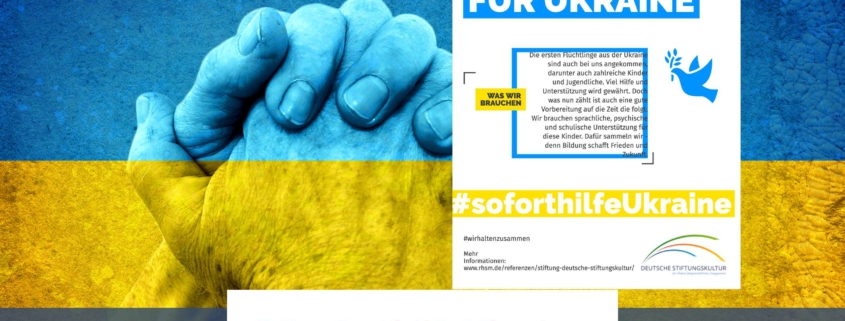 #soforthilfeUkraine